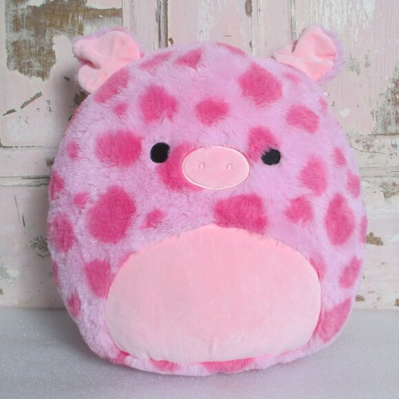 12” GWENDLE THE PIG FUZZAMALLOW SQUISHMALLOW - Picture 2 of 12
